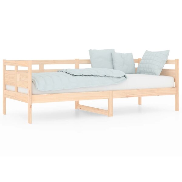 vidaXL Lit de jour bois de pin massif 80x200 cm