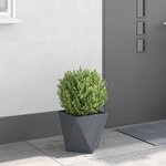 vidaXL Jardinière Anthracite 30 x 30 x 30 cm Acier