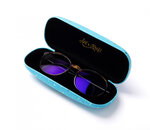 Boîte à lunettes turquoise - Toucan
