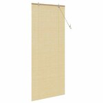 vidaXL Stores et Rideaux de fenêtre Autre Naturel Bambou