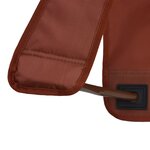 Vidaxl chaises de jardin pour enfants 2 pièces marron tissu