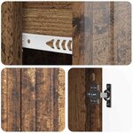 vidaXL Buffet Bois ancien 89 x 34 5 x 62 cm Bois d'ingénierie