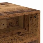vidaXL Table basse Vieux bois 90 x 55 x 42.5 cm Bois d'ingénierie