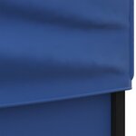 vidaXL Tente de réception pliable avec parois Bleu 3x6 m