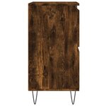vidaXL Buffets 2 Pièces chêne fumé bois d'ingénierie