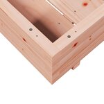 vidaXL Jardinière 70x70x26 5 cm bois massif douglas