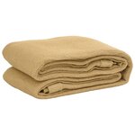 vidaXL Tapis de tente sable 300x400 cm PEHD