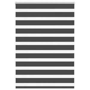 vidaXL Store zèbre noir 95x100 cm largeur du tissu 90 9 cm polyester