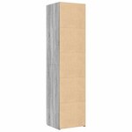 vidaXL Buffet haut sonoma gris 45x42 5x185 cm bois d'ingénierie