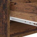 vidaXL Table basse Bois ancien 49 x 50 x 40 cm Bois d'ingénierie