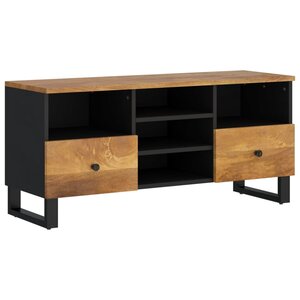 vidaXL Meuble TV 100x33x46 cm bois de manguier et d'ingénierie