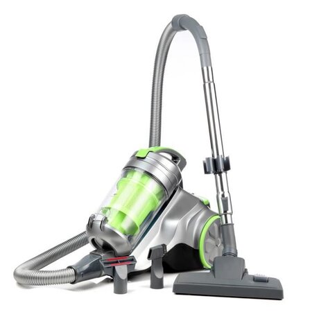 CONTINENTAL EDISON Silentium Aspirateur traîneau sans sac - 800 W - 76 dB - Classe A - Vert