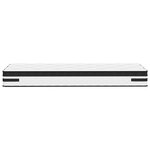 vidaXL Matelas à ressorts ensachés moyen plus 90x200 cm