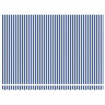 vidaXL Auvent Rétractable Bleu et blanc 450 × 300 cm tissu