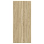 vidaXL Buffet haut chêne sonoma 70x42 5x185 cm bois d'ingénierie