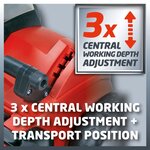 Scarificateur / aérateur sans fil  ge-sc 35 li - solo 3 de einhell