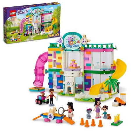 Lego 41718 friends la garderie des animaux heartlake city jouet 7 ans et  plus avec figurines et 3 mini-poupées - La Poste