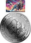 Pièce de monnaie en Platine 12 Dollars g 0.031 (1/1000 oz) Millésime 2026 AMERICAN BISON (PRÉCOMMANDE)