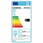 Siemens hb675gbs1 four multifonction pyrolyse inox 71 l - classe a+ - inox