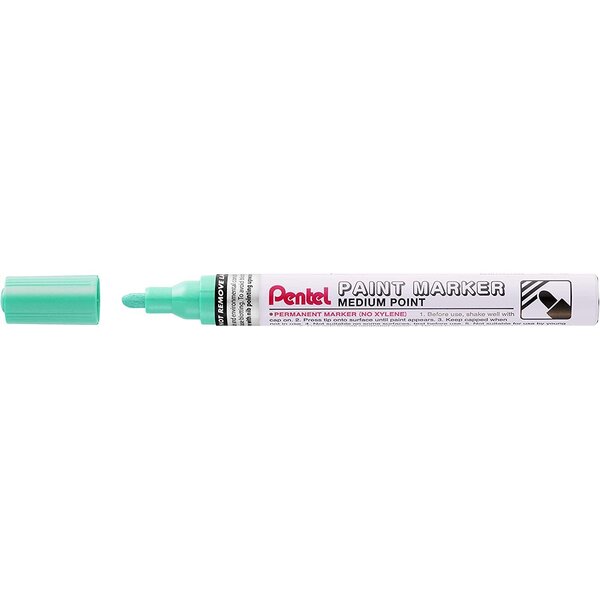 Marqueur peinture PAINT MARKER  Pointe moyenne  Vert nacré PENTEL