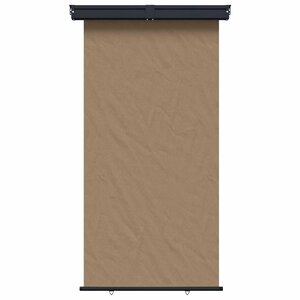 vidaXL Store latéral de balcon 140 x 250 cm 100 polyester fer acier