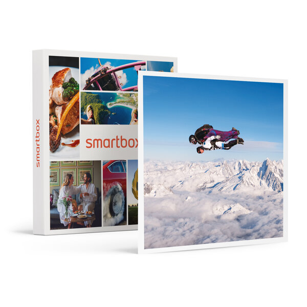 SMARTBOX - Coffret Cadeau Wingsuit au mont Blanc en exclusivité mondiale : 1 vol en tandem depuis un hélicoptère à 5 000 m d'altitude -  Sport & Aventure