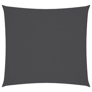 vidaXL Parasol en tissu oxford carré 4 5x4 5 m anthracite