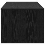 vidaXL Table basse Chêne noir 100 x 50 x 40 cm Bois d'ingénierie