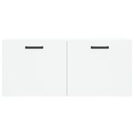 vidaXL Armoire murale blanc 80x36 5x35 cm bois d'ingénierie