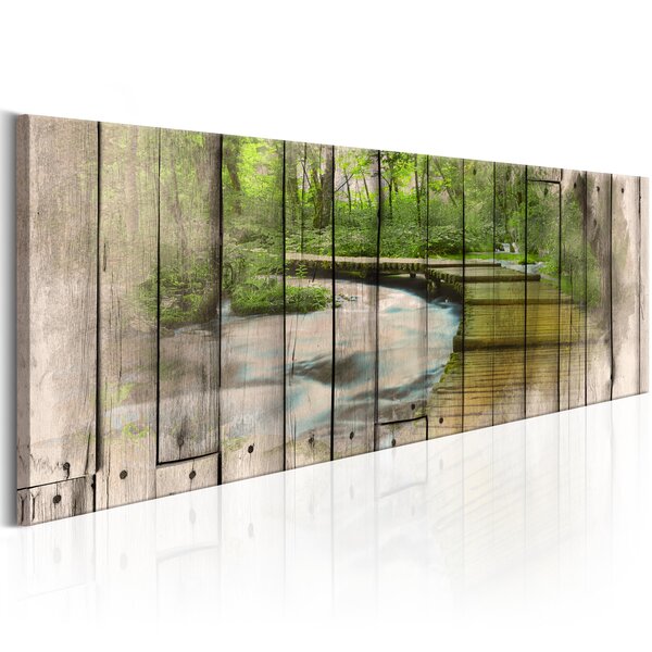 Tableau -  the river of memories l x h en cm 150x50