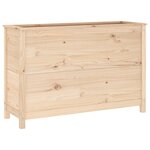vidaXL Lit surélevé de jardin 119 5x40x78 cm bois de pin massif
