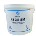 Seau de chlore lent 5kg - galets de 250g