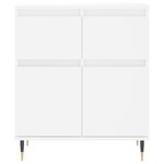 vidaXL Buffet Blanc 60x35x70 cm Bois d'ingénierie