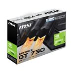 Msi n730k-2gd3h/lp carte graphique nvidia geforce gt 730 2 go gddr3