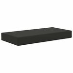 vidaXL Coussin de Siège d'Extérieur Noir 80 x 40 x 8 cm