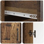 vidaXL Buffet Bois ancien 66 x 34 5 x 89 5 cm Bois d'ingénierie