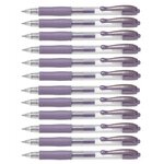 Stylo bille à encre gel G2 07 Metallic Violet métallique x 12 PILOT