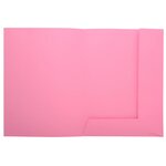 Paquet De 50 Chemises Imprimées 2 Rabats Super 210 - 24x32cm - Rose - X 5 - Exacompta