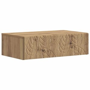 vidaXL Table d'appoint murale 59 x 34 5 x 17 cm Bois d'ingénierie