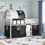 vidaXL Lit superposé sans matelas 90x190 cm bois de pin massif