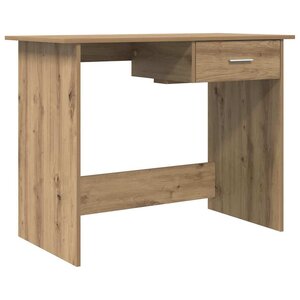 vidaXL Bureau chêne artisanal 100 x 50 x 76 cm Bois d'ingénierie
