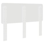 vidaXL Tête de lit Blanc Brillant 150 cm Bois d'ingénierie