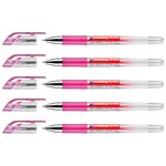 Roller à Encre Gel Grip 2185 Rose 0 7 mm x 5 EDDING