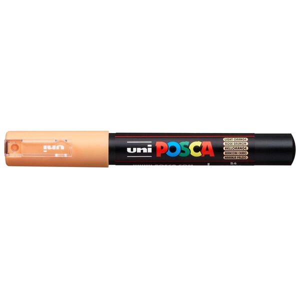 Marqueur pointe conique extra-fine pc1mc 0 7 - 1mm rose saumon x 12 POSCA