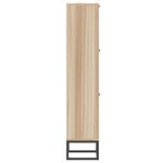 vidaXL Armoire à chaussures 52x25x120 cm bois d'ingénierie