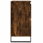 vidaXL Buffets 2 Pièces chêne fumé bois d'ingénierie