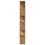 vidaXL Bibliothèque/Séparateur de pièce chêne artisanal 80x24x186 cm