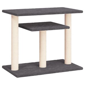 vidaXL Arbres à chat avec plates-formes gris foncé 62 5 cm