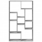 vidaXL Bibliothèque sonoma gris 72x20x120 cm bois d'ingénierie