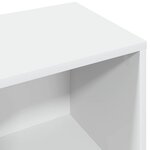 vidaXL Buffet Blanc 102 x 32 x 73 5 cm